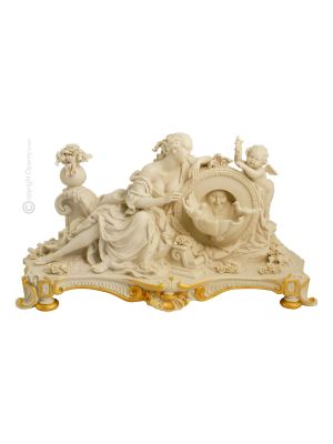 DER BRUNNEN 1067B Italienische Porzellan Figur handbemalt Italienisches Design exklusiv