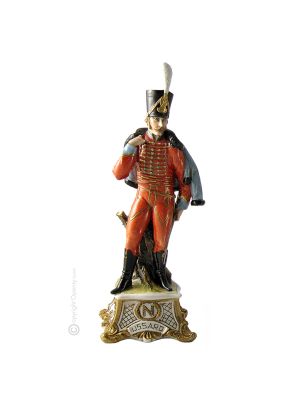 NAPOLEON Capodimonte Porzellan Figur handgemacht elegant Wohnkultur exklusiv hochwertig