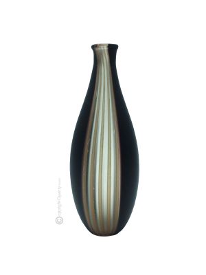 CANNE A Luxus Vase Murano Glas Deko mundgeblasen Kunsthandwerk edel wertvoll Venedig Stil