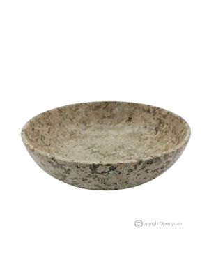 SCHALE aus echtem Fossilstein, elegantes und raffiniertes Design, handgefertigt.
