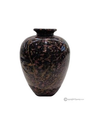 VASE, Marmorgefäß, hochwertiger echter orientalischer Stein, handgefertigt, exklusiv.
