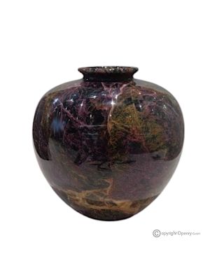 VASE, Marmorgefäß, hochwertiger echter orientalischer Stein, handgefertigt, dekorativ.