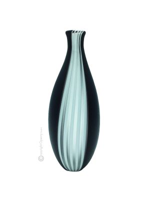 CANNE B Exklusive Vase Murano Glas Deko mundgeblasen Blumenvase modern Venedig Stil
