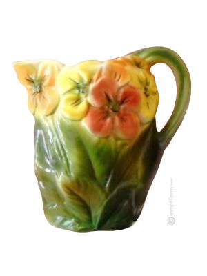 BROCCA PRIMULA Karaffe Krug Bembel Kanne Dekanter originelle Kreationen aus künstlerischer Keramik Made in Italy