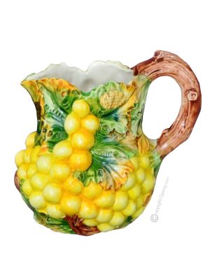 BROCCA UVA Karaffe Krug Bembel Kanne Dekanter originelle Kreationen aus künstlerischer Keramik Made in Italy