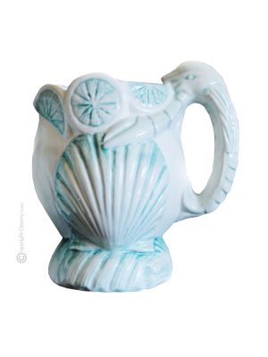 BROCCA MARE Karaffe Krug Bembel Kanne Dekanter originelle Kreationen aus künstlerischer Keramik Made in Italy