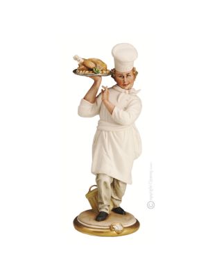 KOCH Capodimonte Porzellan Figur handgemacht Wohnkultur elegant Italienisches Design