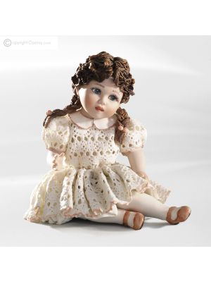 ANITA Romantische Capodimonte-Kunstpuppe, pure Süße.