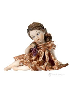 HERBST Capodimonte, raffinierte saisonale Figur, inspiriert von den Jahreszeiten.