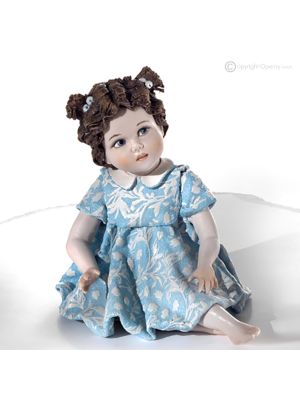 CARLA - Capodimonte, raffinierte Porzellanfigur, pure Eleganz.
