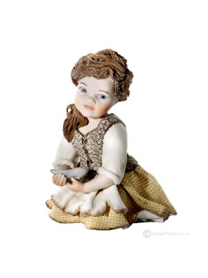 CINDERELLA Fairytale Capodimonte-Statuette, Porzellan und italienische Raffinesse.