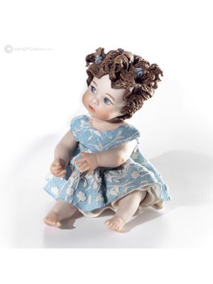 CRISTINA – Capodimonte-Statuette, pure Eleganz aus handgefertigtem Porzellan.