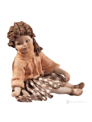 CLELIA – Realistische Details für diese Capodimonte-Porzellanpuppe.