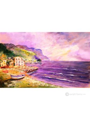 KÜSTEN Acrylgemälde auf Leinwand modern Made in Italy