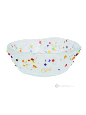 DROPS – Dessertschale aus hochwertigem Kunstglas, handgefertigt