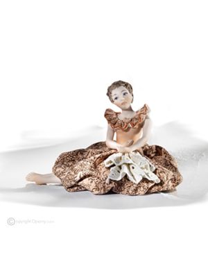DAMA Romantische Dame Capodimonte, Porzellankunst für einen ewigen Charme.