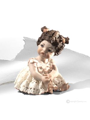 DORE Capodimonte-Statuette, romantische Süße aus feinem Porzellan.