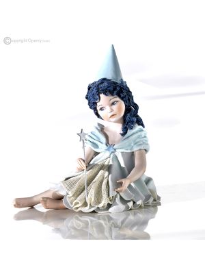 TÜRKEI-FEE Romantische Capodimonte-Statuette, märchenhafter Touch aus Porzellan.