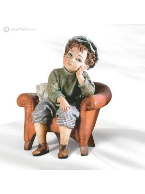 FRANCESCO - Klassische Eleganz, künstlerische Porzellanpuppe von Capodimonte.