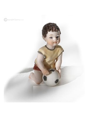 FUIN – Handgefertigt in Italien, luxuriöse Capodimonte-Puppe.