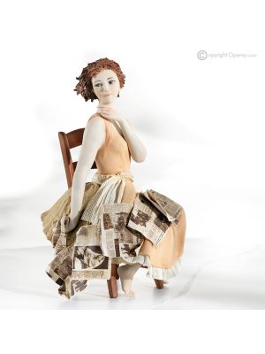 HERBSTTAGE - Capodimonte-Statuette, pure handwerkliche Romantik.