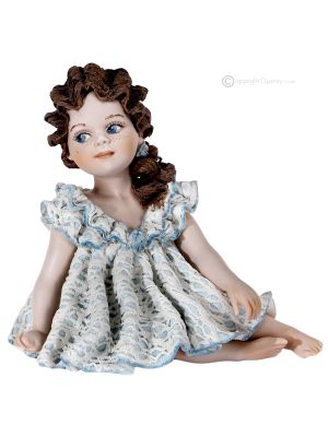 GRACE - Capodimonte, romantische Porzellanfigur, ein Einzelstück.