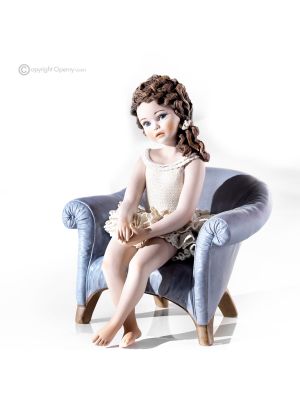 ILEANA - Capodimonte-Statuette, Tänzerin aus Porzellan, Schönheit und Anmut.