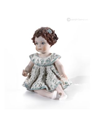 IRENE - Capodimonte, feine Porzellanstatuette, ein seltenes Kunstwerk.