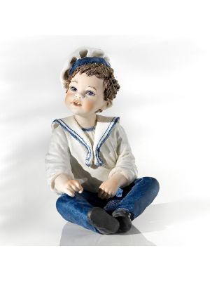 JACK Capodimonte, Kunststatuette, Kinderporzellan von seltener Schönheit und Eleganz.