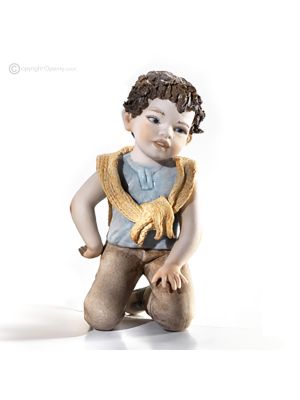 JULIEN – Ein wahres Juwel italienischer Kunst, exklusive Porzellanpuppe.