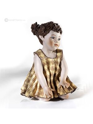 MELANCHOLY – Perfekt für Sammler, authentische Capodimonte-Puppe.