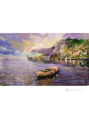 MEER Acrylgemälde auf Leinwand modern Made in Italy