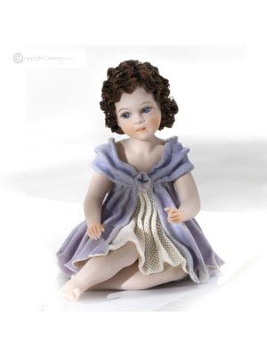 MARINELLA - Capodimonte, einzigartige Figur aus raffiniertem und wertvollem Porzellan.