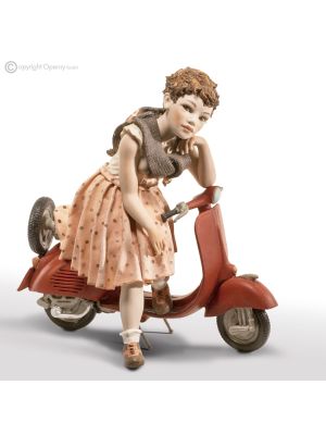 MARIU - Handgefertigte Puppe, Capodimonte-Porzellan, kostbare Kunst.