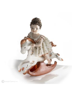 MILLY – Miniatur-Meisterwerk, Capodimonte-Puppe mit Liebe zum Detail.