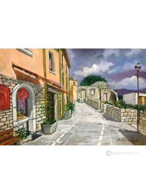 MOLINARA Acrylgemälde auf Leinwand modern Made in Italy