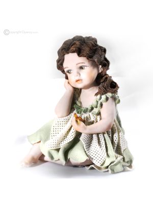 NOVELLA - Capodimonte-Statuette, ein Kunstwerk aus reinem und seltenem Porzellan.