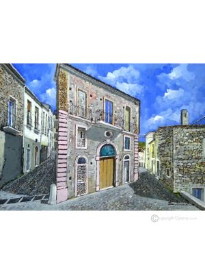 ORSARA Acrylgemälde auf Leinwand modern Made in Italy