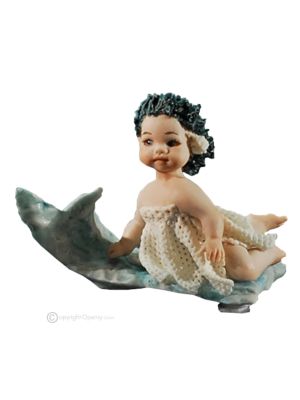 PERLE – Capodimonte-Statuette, romantische Eleganz aus reinem Kunstporzellan.
