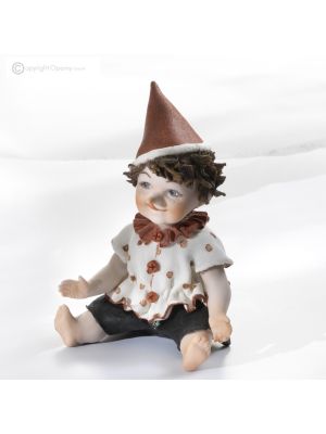 PINOCCHIO Capodimonte, märchenhafte Porzellanstatuette, ein Zauber.