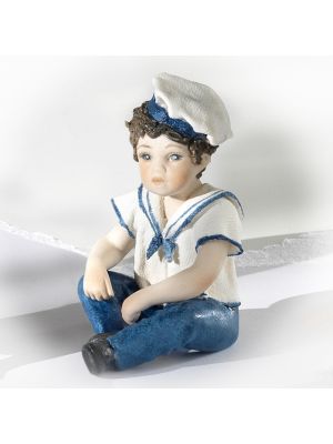 JOE – Die Matrosenstatuette von Capodimonte, die Schönheit italienischer Kunst in reinem Porzellan.