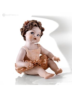 RENEE - Capodimonte-Statuette, Porzellantänzerin von seltener Schönheit.