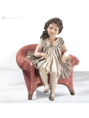ROBERTA - Capodimonte-Porzellanpuppe, Ikone von Eleganz und Klasse.