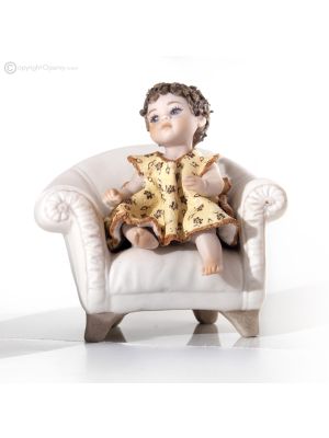 ROSINA - Capodimonte-Puppe, perfekt für einen Hauch von Kunst im Zuhause.