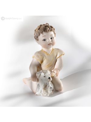 TITO - Capodimonte-Porzellanpuppe, perfekt zum Ausstellen.