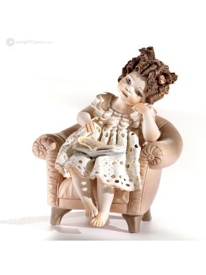TITTY Capodimonte Porzellan-Sammelpuppe, italienische Romantik.