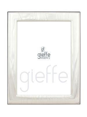 ROMA Bilderrahmen modern 18x24 exklusiv 925 Silber-laminiert elegant hochwertig