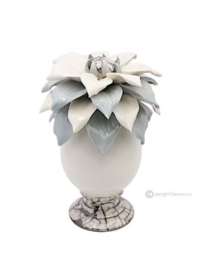 MARMOR-EI – Tischdekoration aus feinem Capodimonte-Porzellan