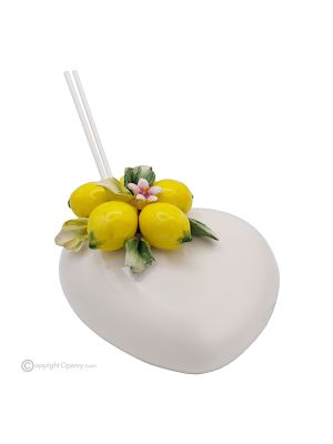 LEMONS – Lufterfrischer, Raumdiffusor, Capodimonte-Keramik, handgefertigt