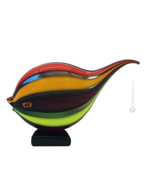 FISCH mundgeblasenes Muranoglas authentisches Made in Italy